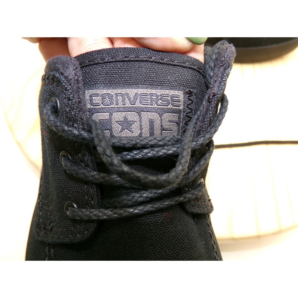 Converse Sea Star LS OX Canvas Shoes Sneakers Black Size M 11 / W 12.5‎ Lace Up - Picture 8 of 10